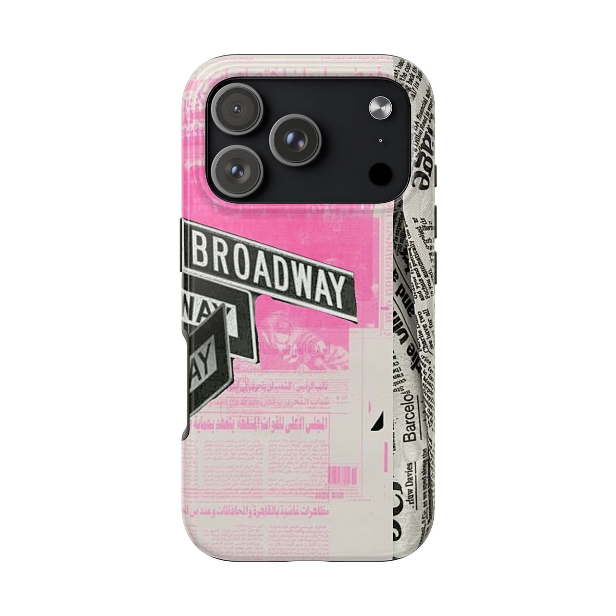 "Meet Me On Broadway" iPhone Case