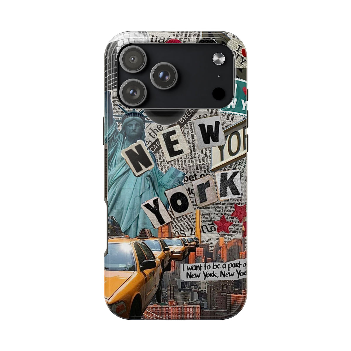 "NY, NY" iPhone Case