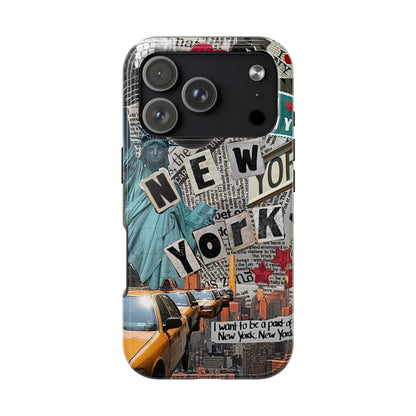 "NY, NY" iPhone Case