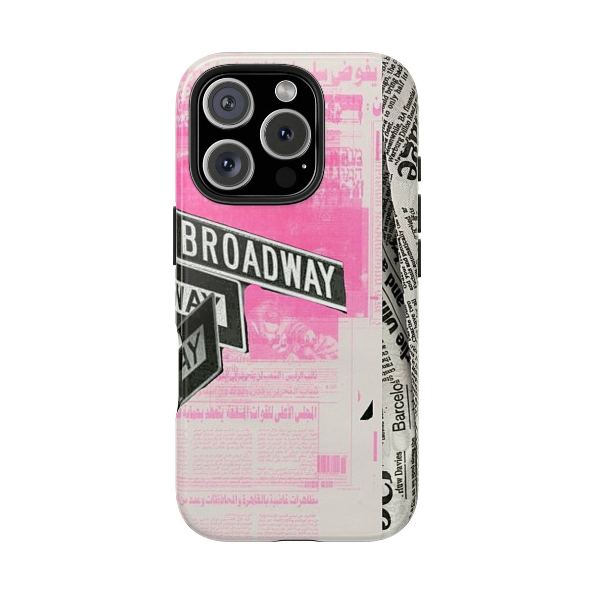 "Meet Me On Broadway" iPhone Case