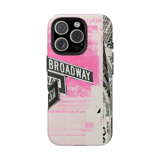 "Meet Me On Broadway" iPhone Case