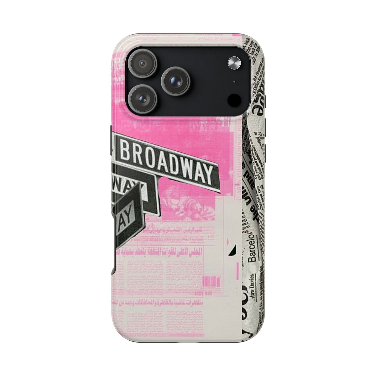 "Meet Me On Broadway" iPhone Case