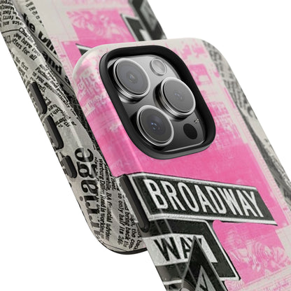 "Meet Me On Broadway" iPhone Case